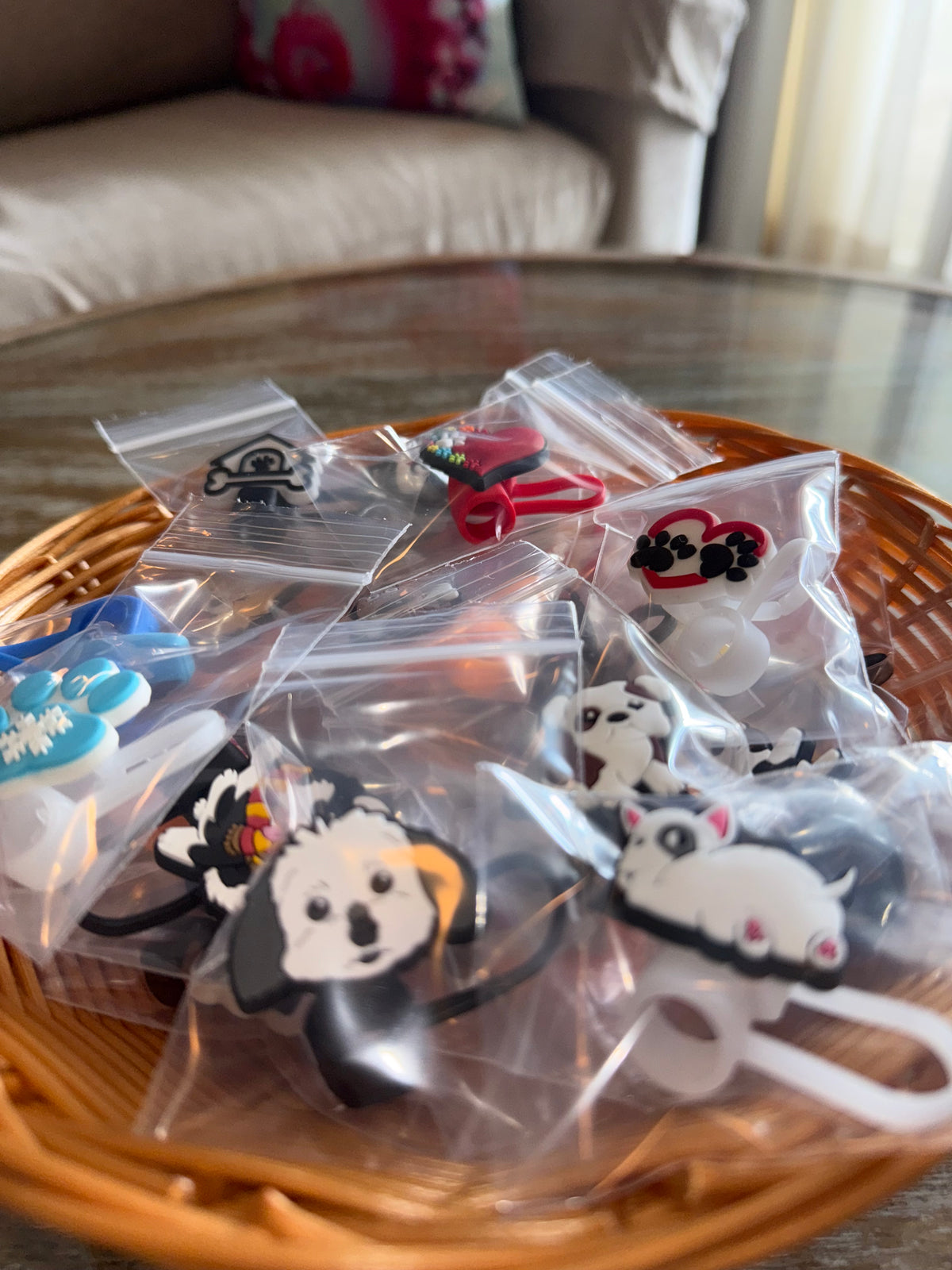 Fur-baby Stanley Cup Straw Covers (In-Store Only)