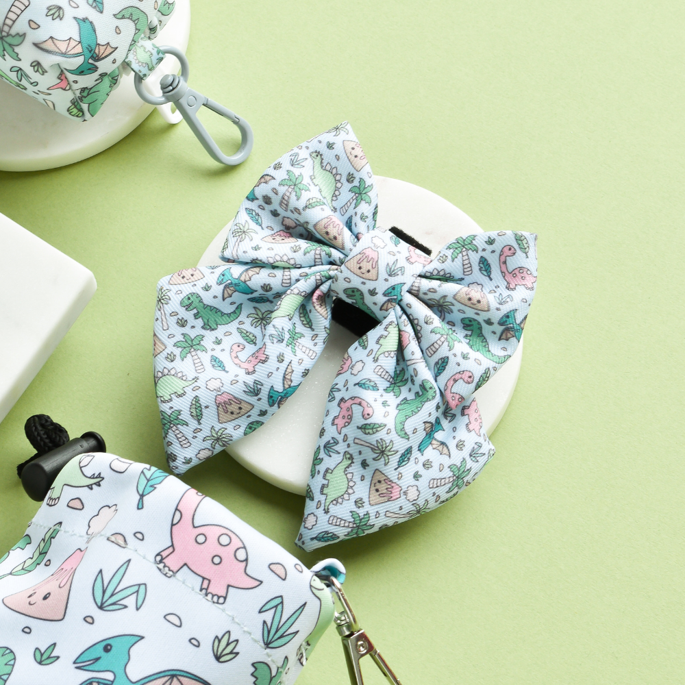 Dino-Paw Sailor Bow Tie