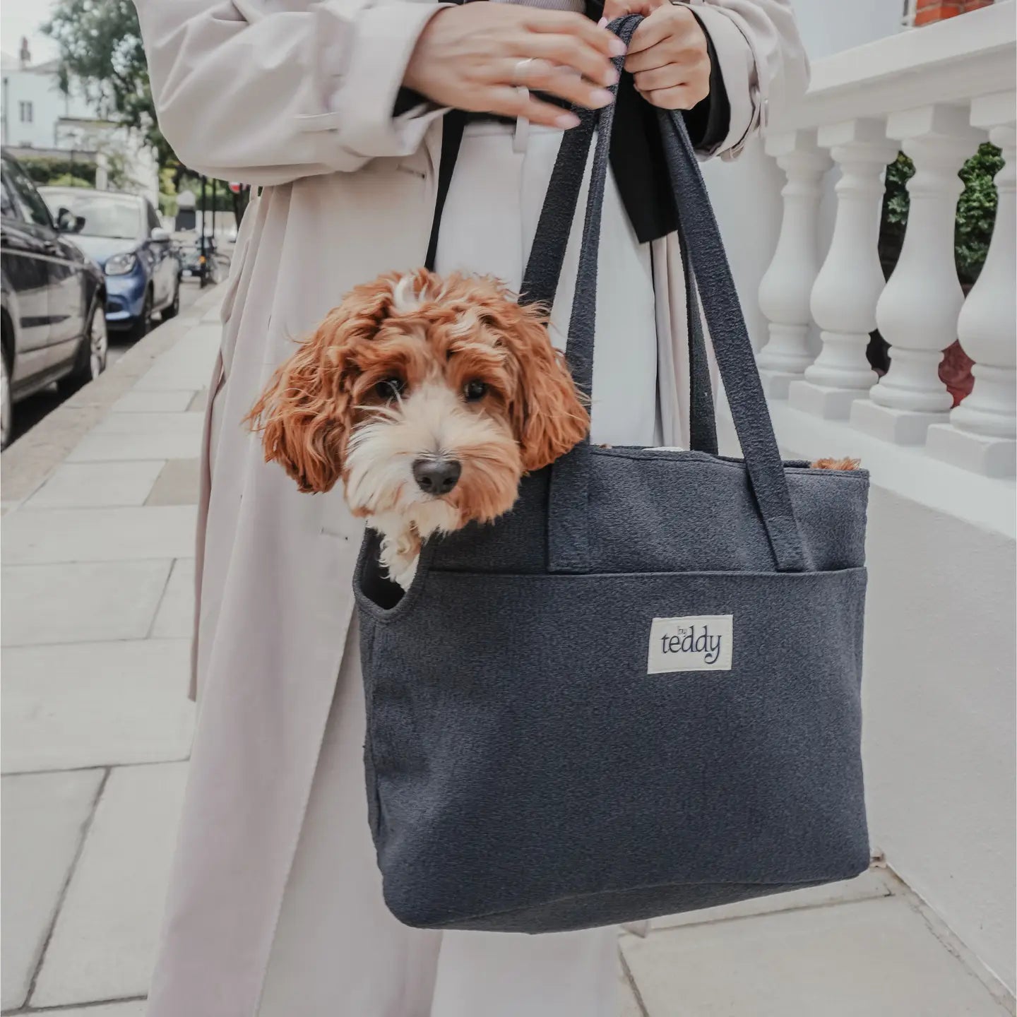 Bouclé Handbag Pet Carrier