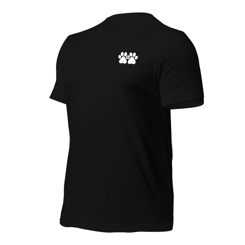 Unisex Dog Parent T-Shirt: Salty Air. Sandy Paws.