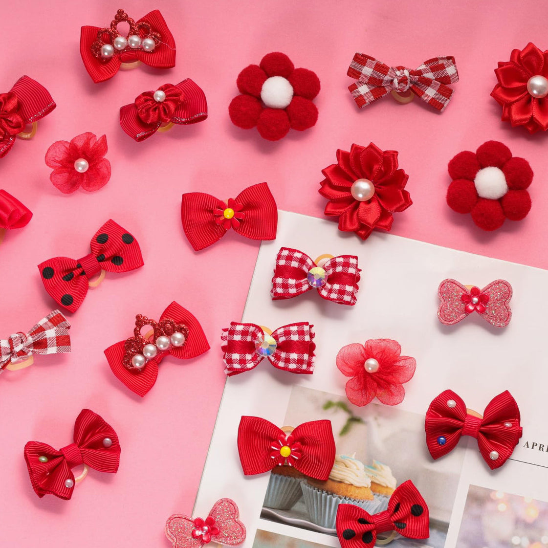 Tiny Royal Pup Hair Bows | Bundle Deals Available