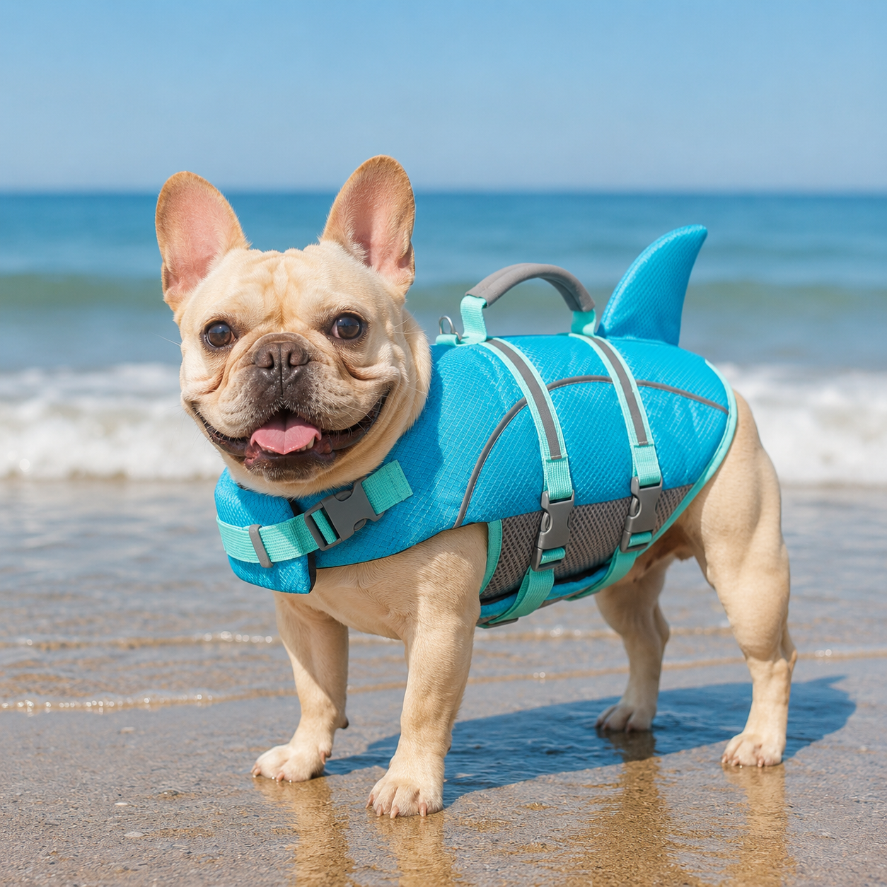 Blue Shark Dog Life Jacket