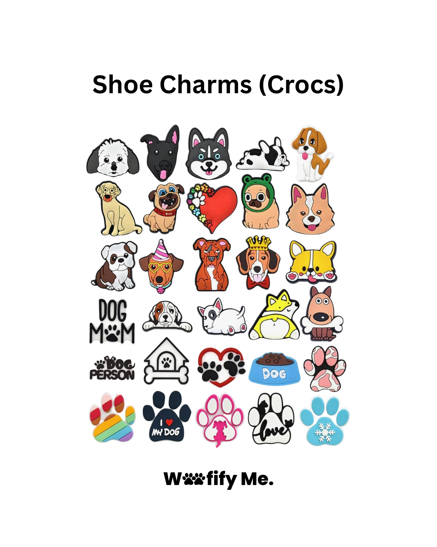 Fur-baby Shoe Charms