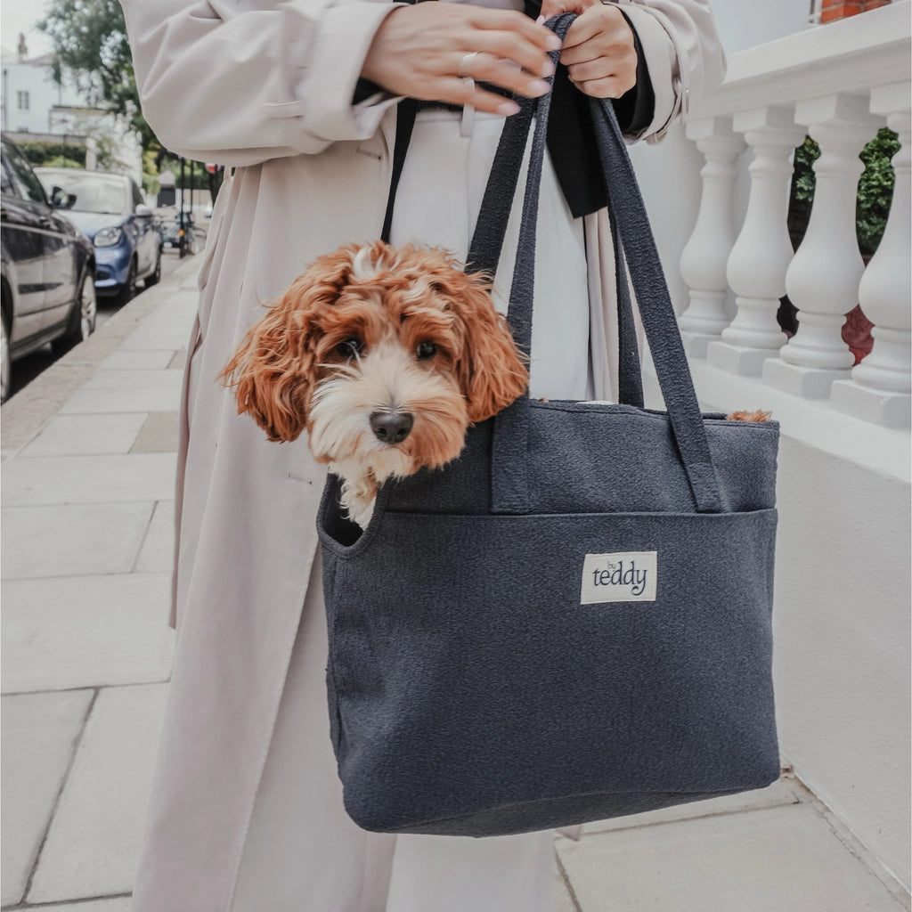 Bouclé Handbag Pet Carrier