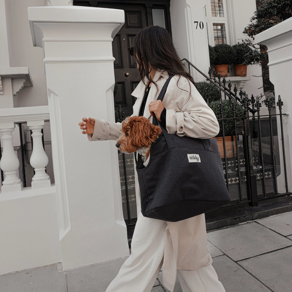 Bouclé Handbag Pet Carrier