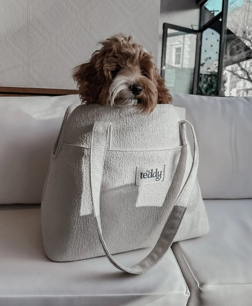 Bouclé Handbag Pet Carrier
