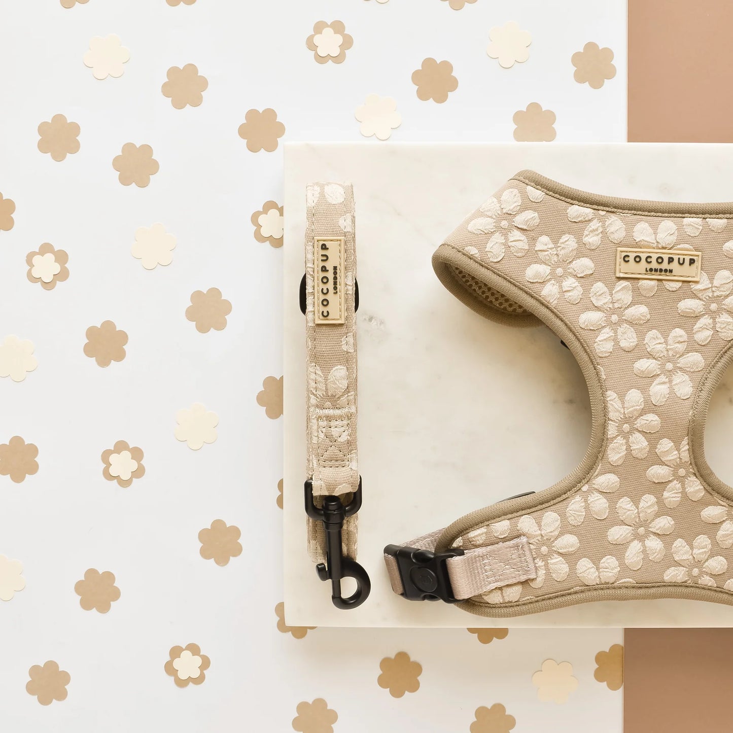 Mocha Flower Leash