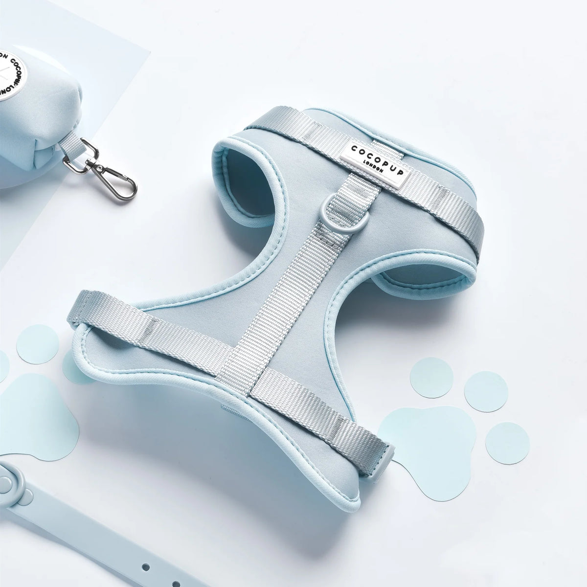 Bubblegum - Surf’s Up! 🏖️ - Adjustable Dog Harness