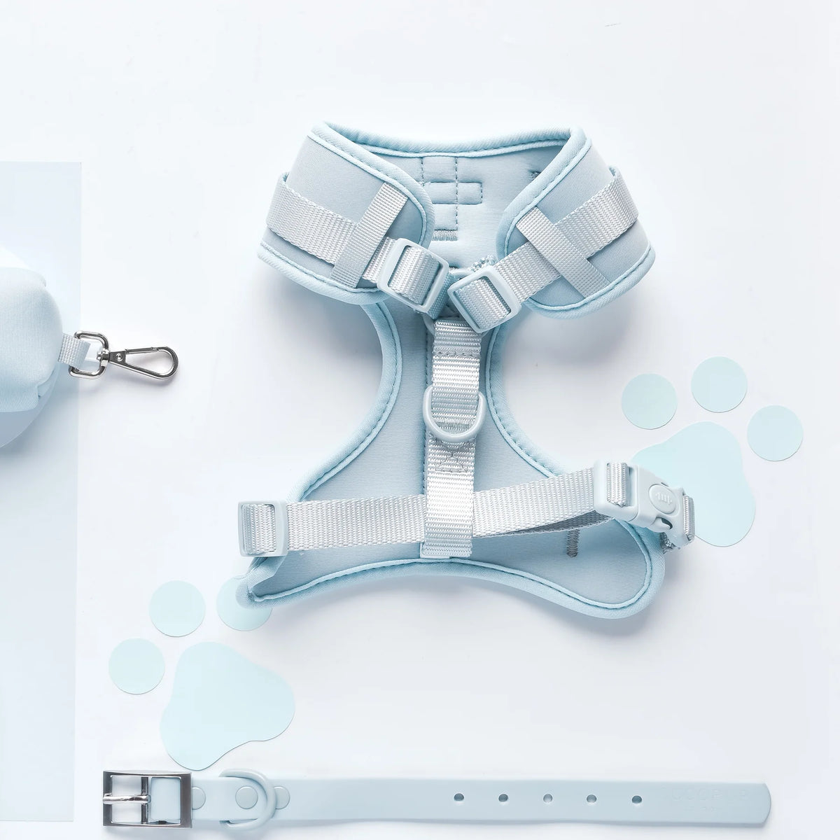Bubblegum - Surf’s Up! 🏖️ - Adjustable Dog Harness
