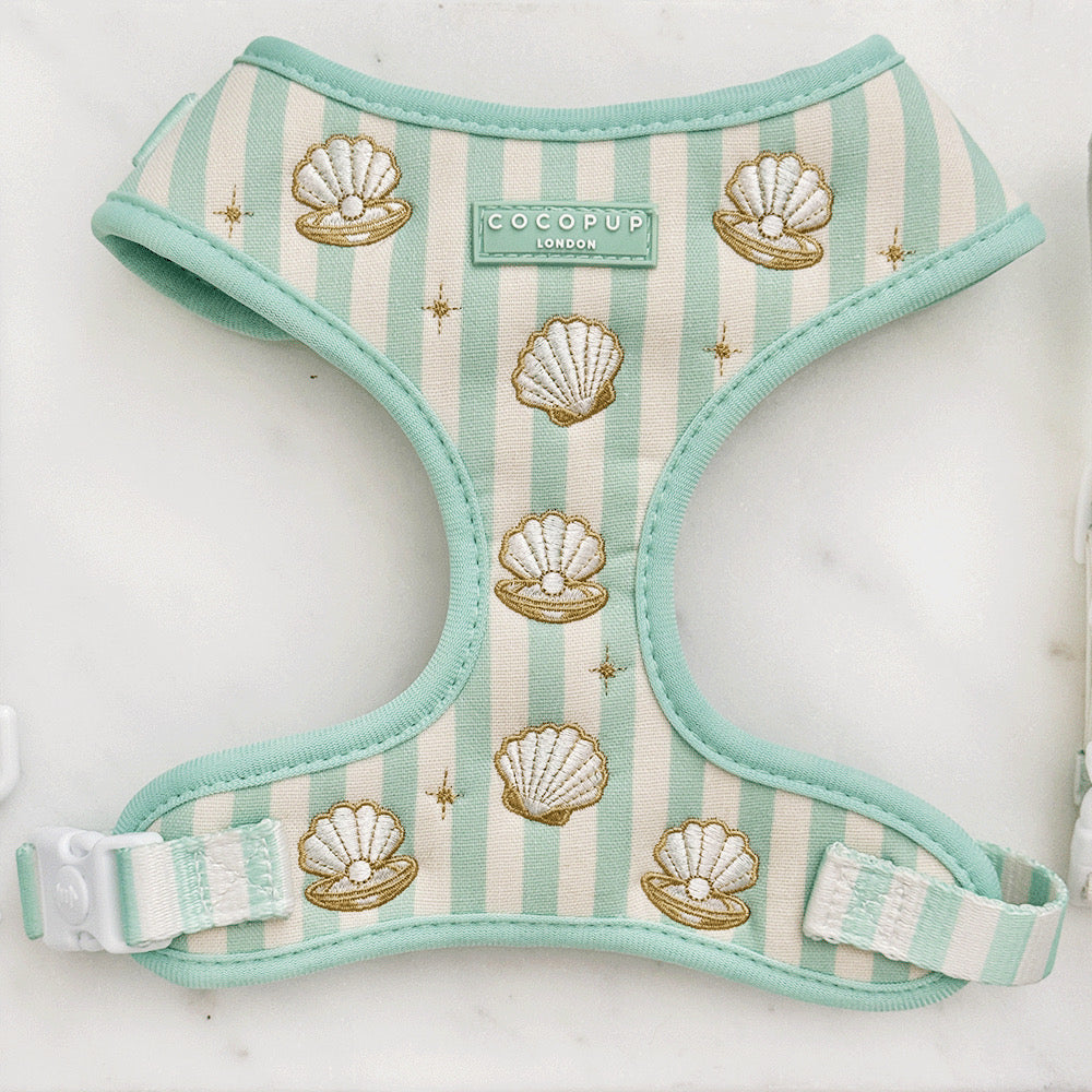Mermaid Pearl - Adjustable Dog Harness