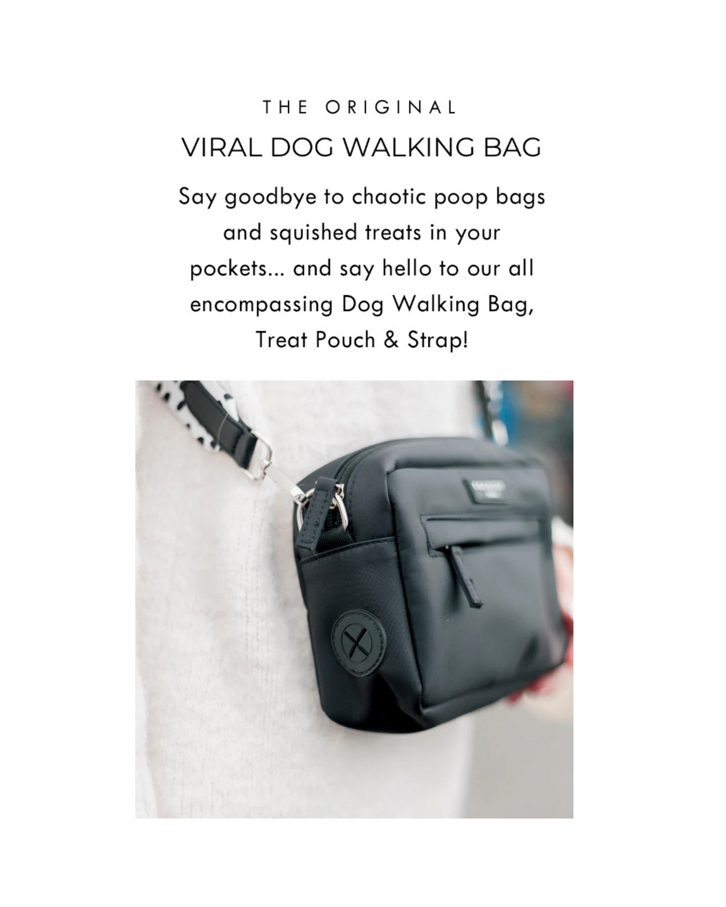 The Viral Dog Walking Bag