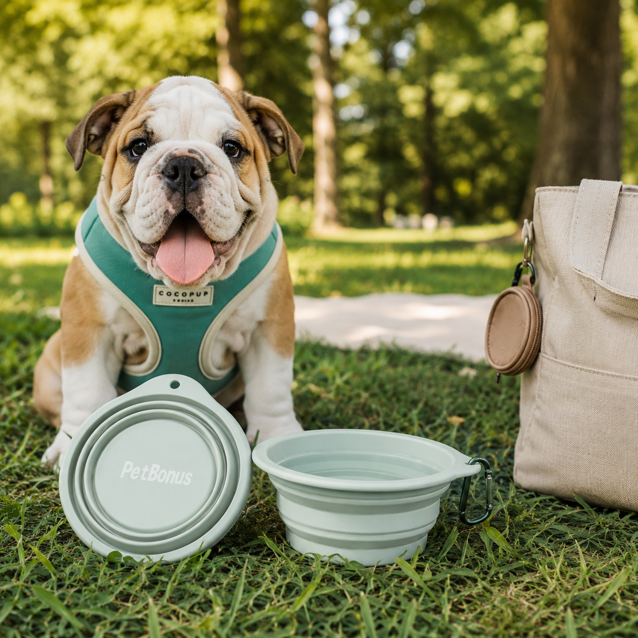Trail-Sip Collapsible Dog Bowl (Portable)