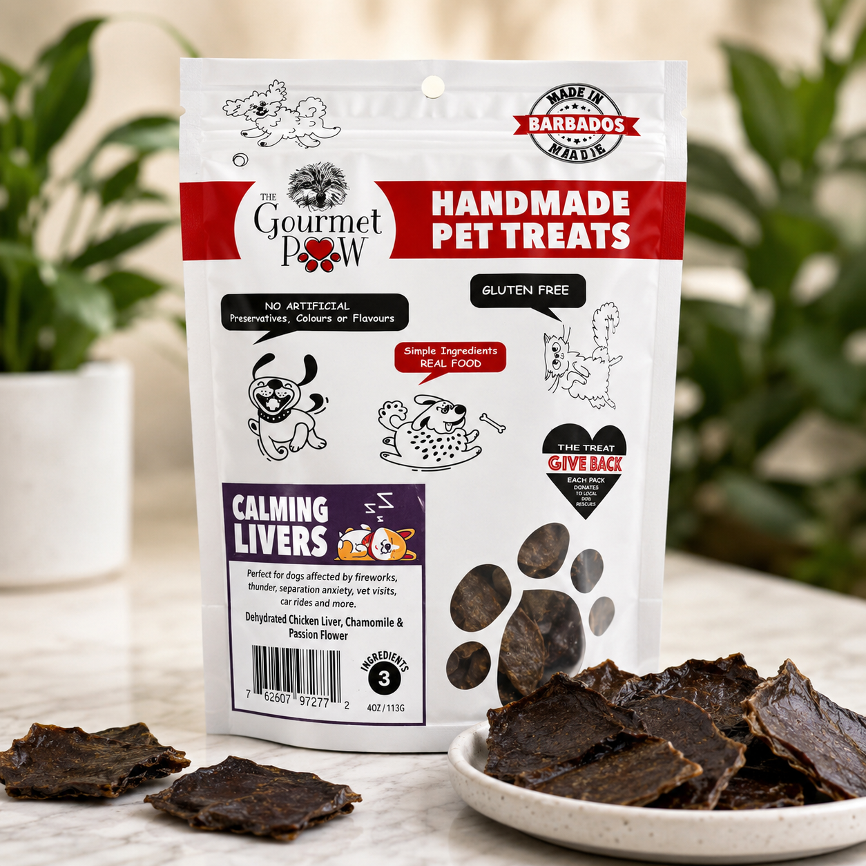 Calming Livers Dog Treats