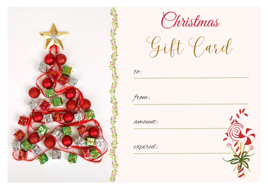 Christmas Gift Card (Digital)