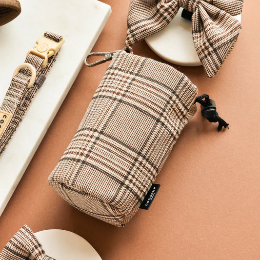 Pup Plaid Treat Pouch