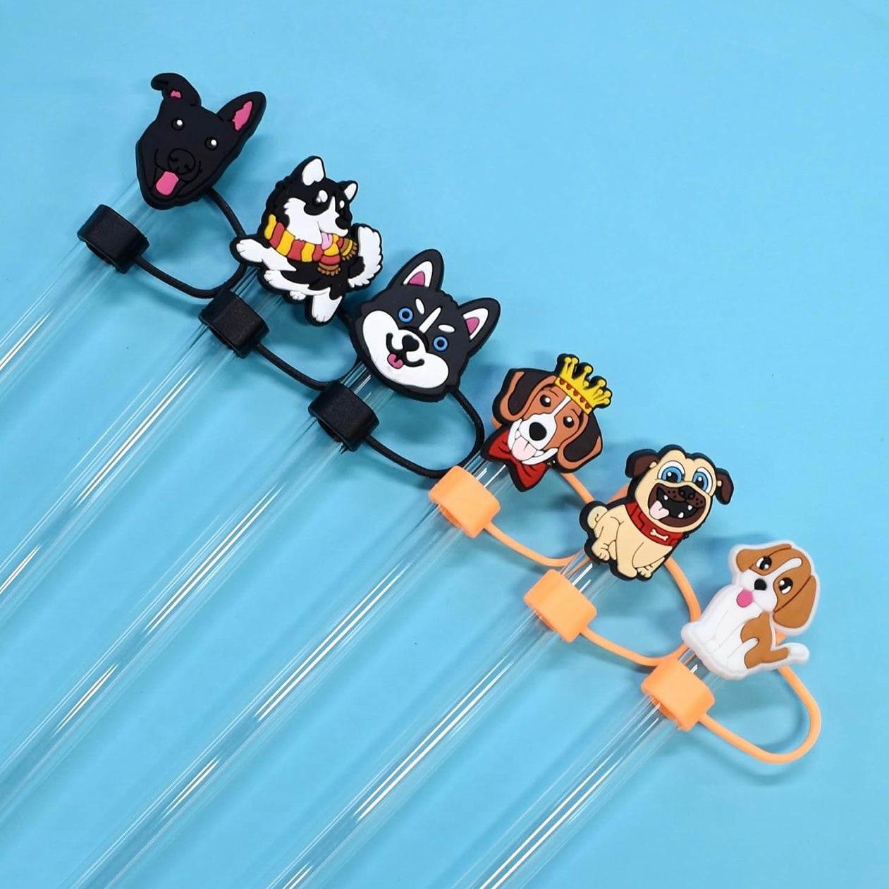 Fur-baby Stanley Cup Straw Covers