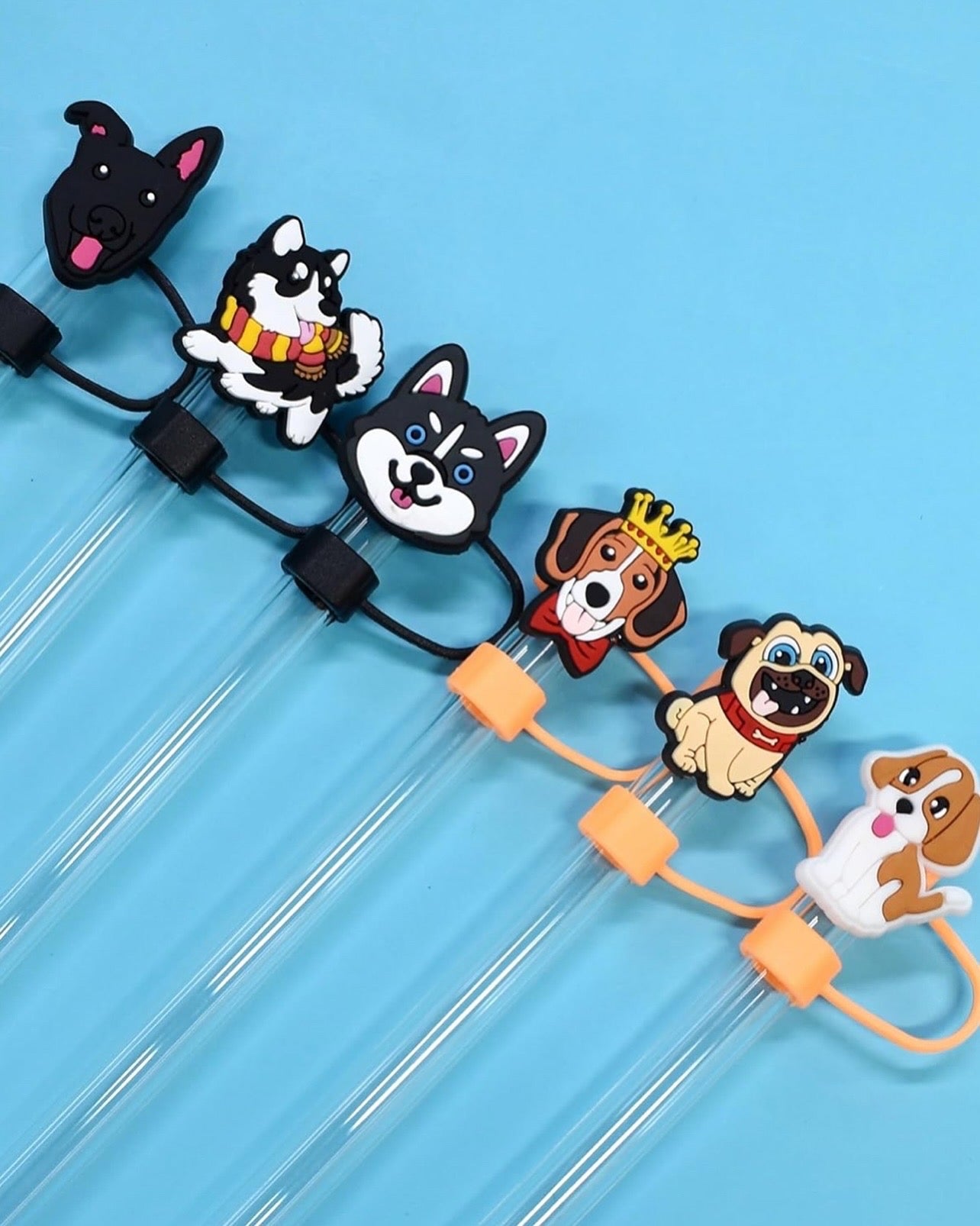 Fur-baby Stanley Cup Straw Covers