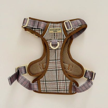 Pup Plaid Explore Harness - XL