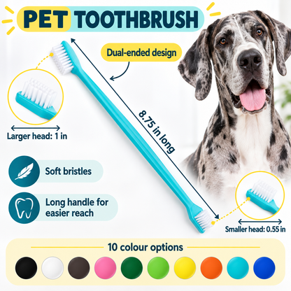 Double-Ended Pet Toothbrush