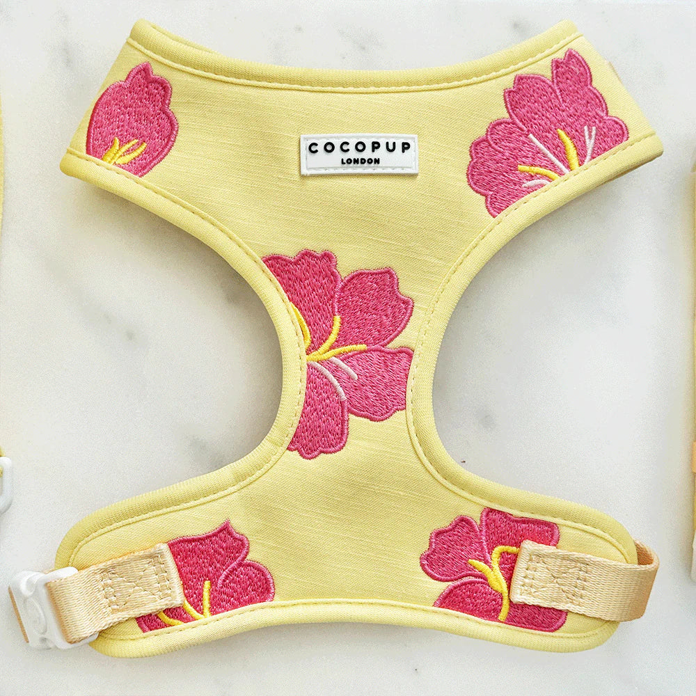 Pink Hibiscus Harness