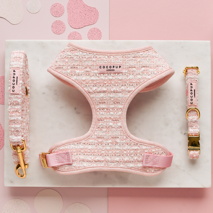 Pink Tweed Collar - Bridgerton