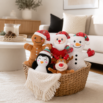 North Pole Pals: Squeaky Plush Toys