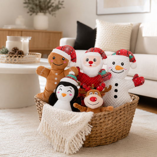 North Pole Pals: Squeaky Plush Toys