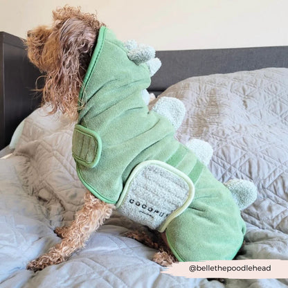 Dinopup Dog Bathrobe