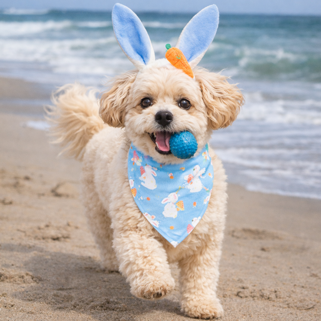 Easter Bunny Ears Headband For Dogs
