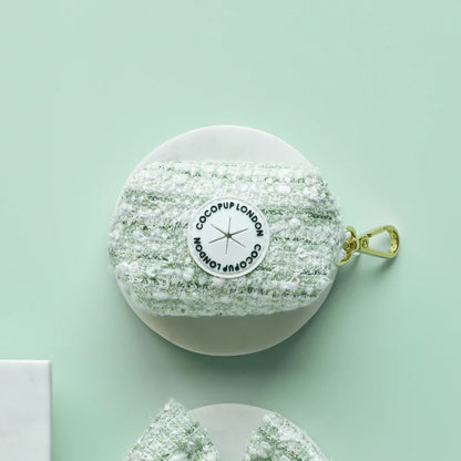 Matcha Tweed Poop Bag Holder - Bridgerton
