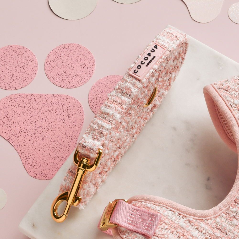 Pink Tweed Harness - Bridgerton
