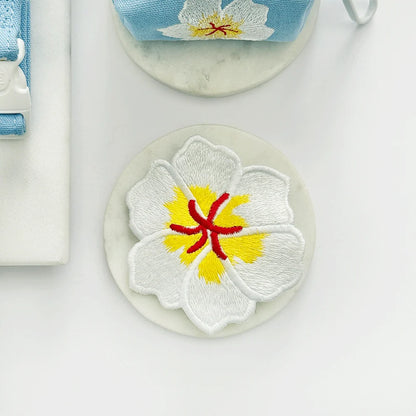 Blue Lagoon Flower Bow