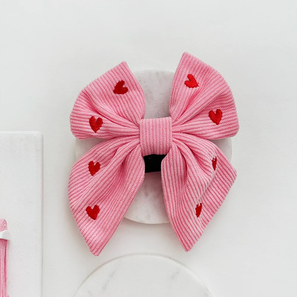 Pink Heartstrings Sailor Bow