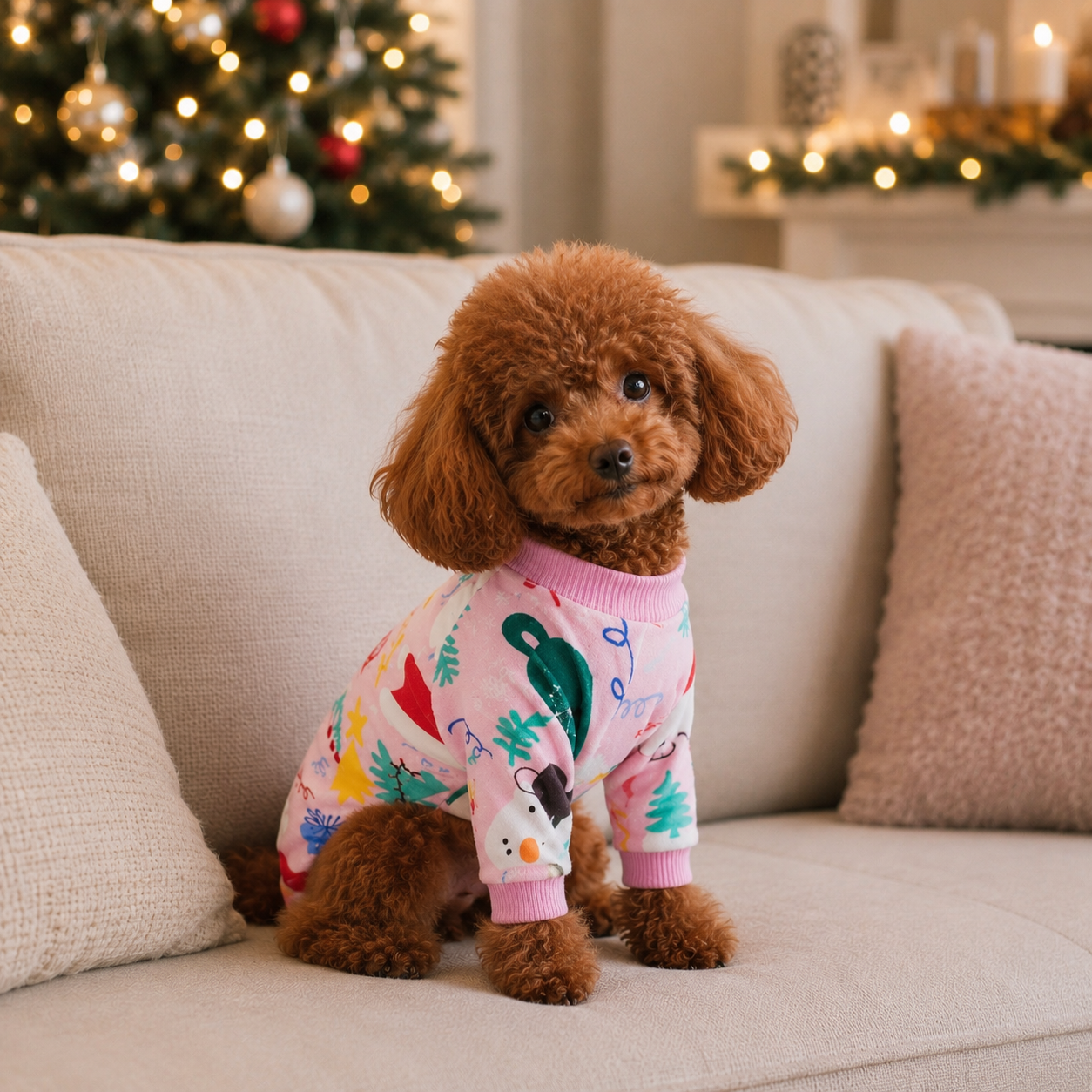 Christmas Dog Pajamas (Pre-Order)