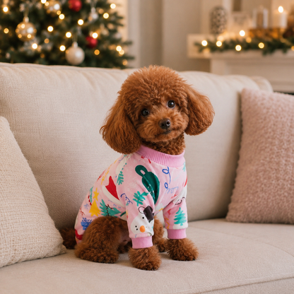 Christmas Dog Pajamas (Pre-Order)