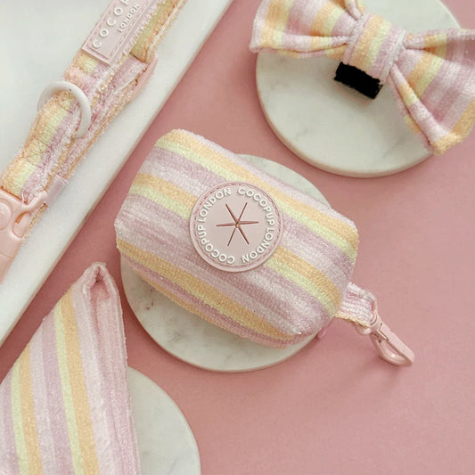 Pastel Stripes Cabana Poop Bag Holder