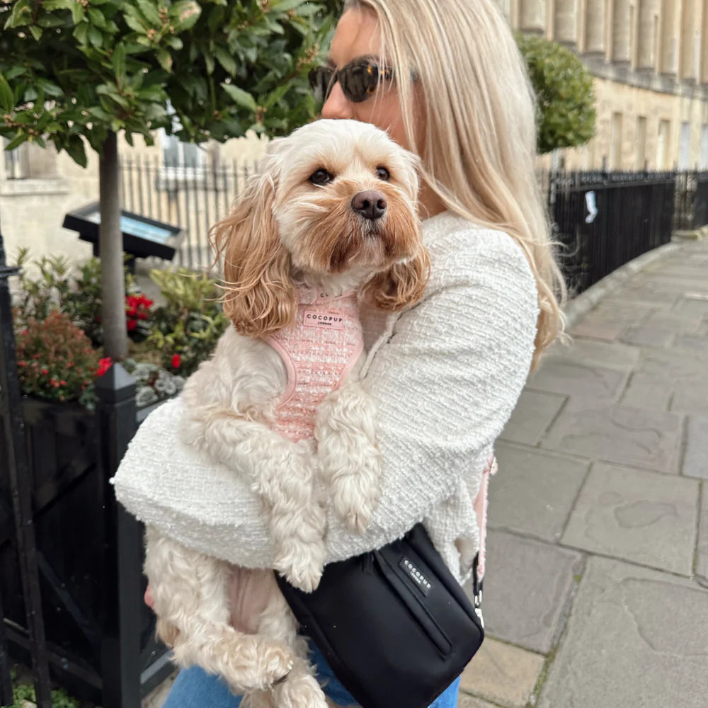 Pink Tweed Harness - Bridgerton