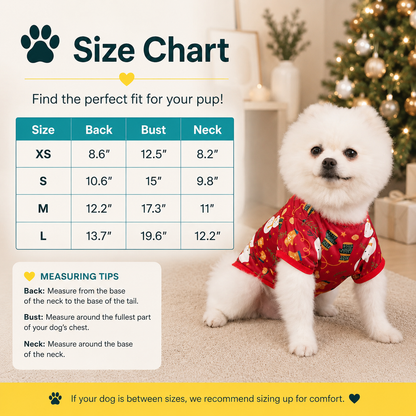 Christmas Dog Shirts (Small Breeds)