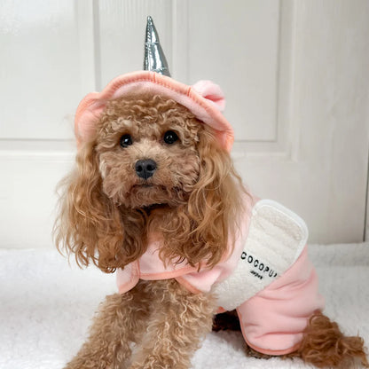 Pupicorn Dog Bathrobe