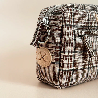 Pup Plaid Viral Dog Walking Bag