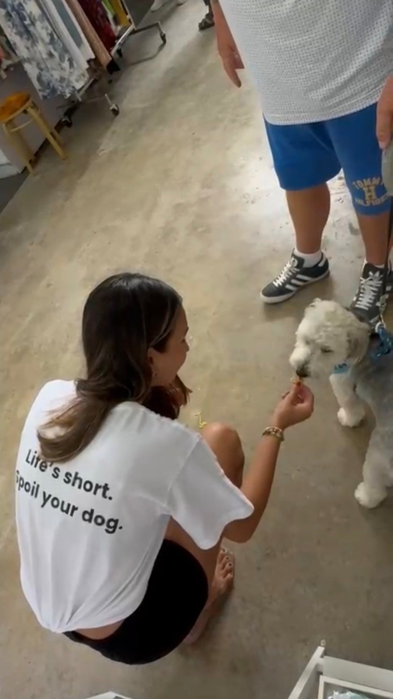 Unisex Dog Parent T-Shirt: Life’s Short. Spoil Your Dog.
