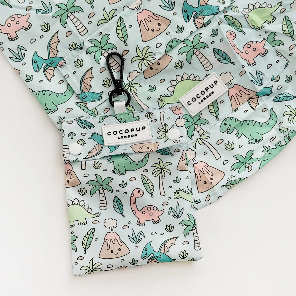 Dino-Paw Dog Raincoat