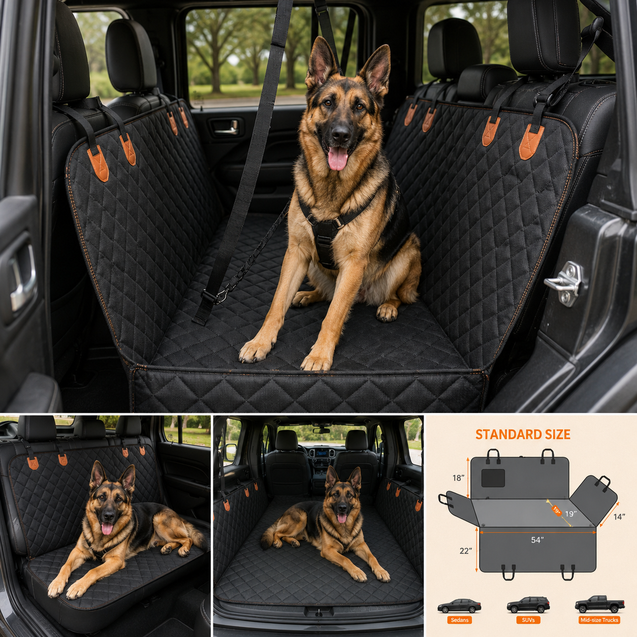 Adventure Shield 6-Layer Waterproof Car Hammock