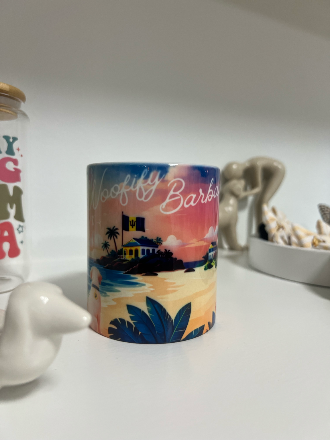 Woofify Barbados Dog Lover Mug (in-store only)