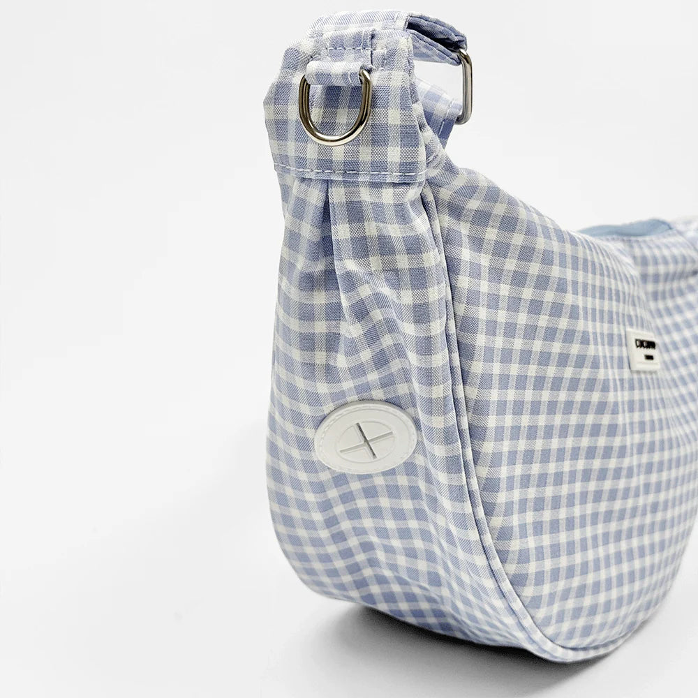 Crossbody Crescent Dog Walking Bag - English Blue