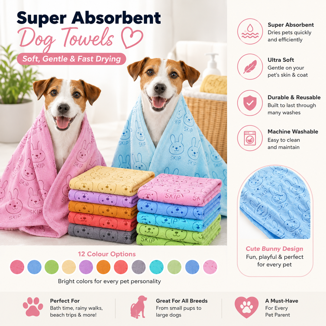 PawSpa Microfiber Towel