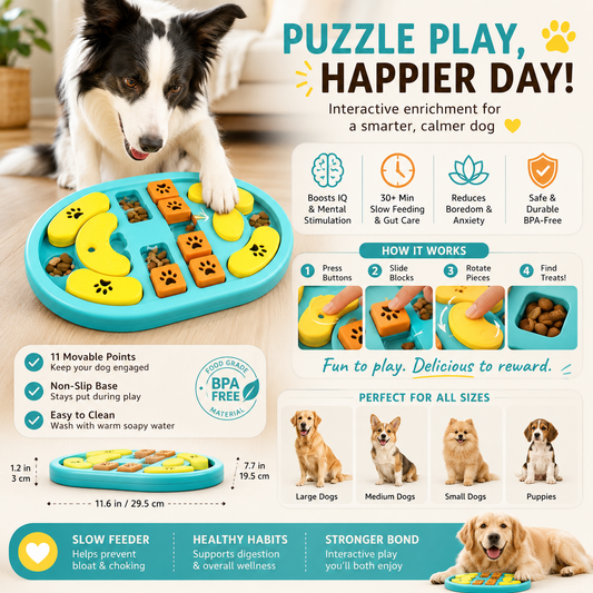 Sniff & Seek Enrichment Puzzle Feeder