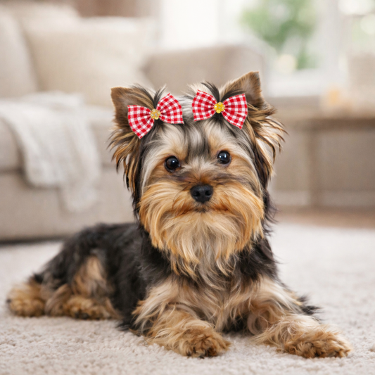 Tiny Royal Pup Hair Bows | Bundle Deals Available