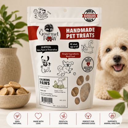 Calming Paws - Peanut Butter Dog Treats