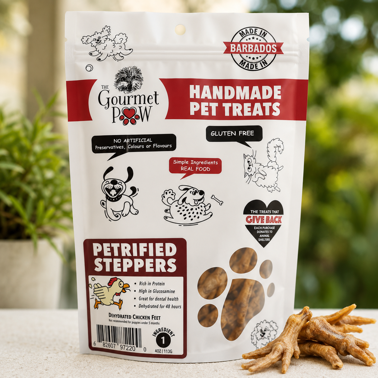 Petrified Steppers Dog Treats